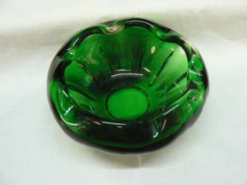 MURANO  GLASS ASHTRAY LOVELY