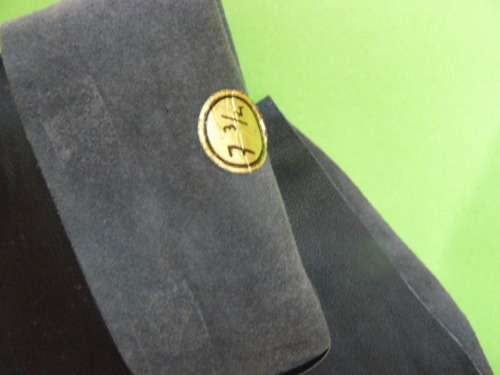 LEATHER GLOVES VINTAGE LEATHER 7.5 MEDIUM BLACK