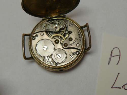 BUREN CYMA ELGIN AND 15 JEWELS SWIS ALL FOR REPAIRS OR SPARES