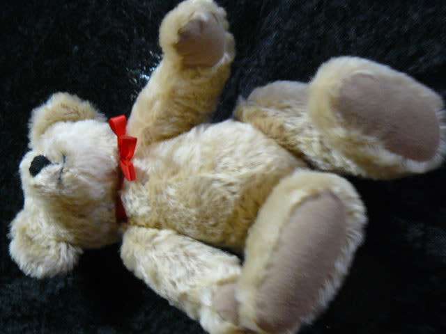 VINTAGE MOHAIR TEDDY WITH MOVABLE LIMBS HEAD 26 CM GOOD CONDITION