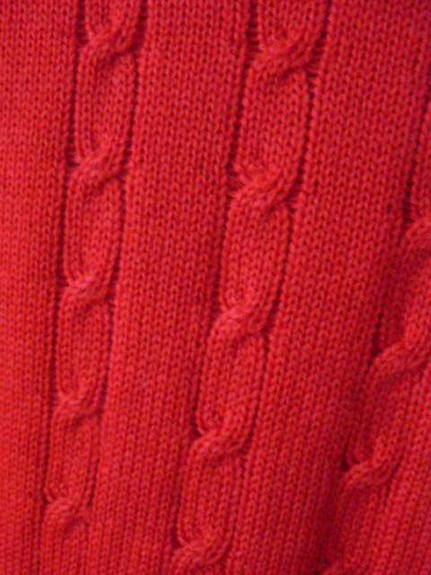 RED JERSERY SIZE M 74 CM LONG 100 % WOOL