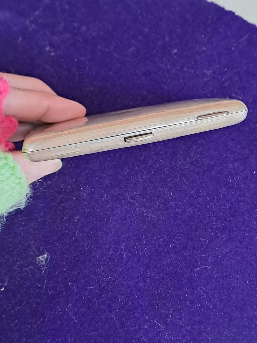 SILVER hallmarked Birmingham 1945 cigarette/card case !!!!!