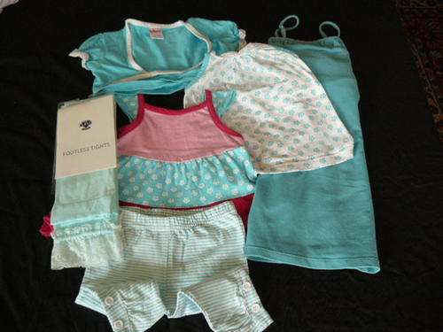 VERY CUTE MIXED LOT MIX AND MATCH SET AND FREE TOP FOR MOM