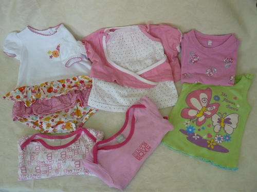 VERY CUTE MIXED LOT FOR GIRLS 6-12 MONTHS