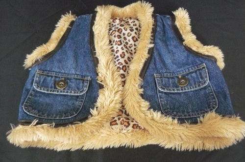 SLEEVELESS JEANS JACKET FROM WOOLIES 5 YEARS