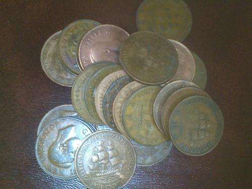 xx24 1 PENNY COINS.1923 UPWARDSxx