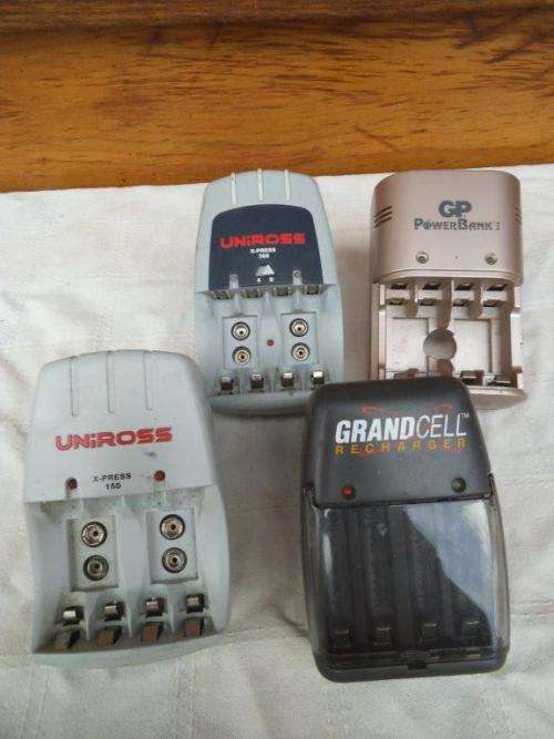 AA RECHARGEABLE BATTERY CHARGERS