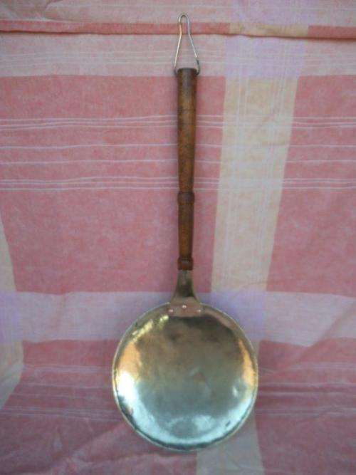 LARGE BRASS LADLE