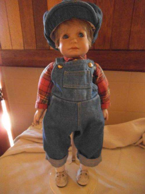 TIMOTHY, HANDMADE PORCELAIN DOLL