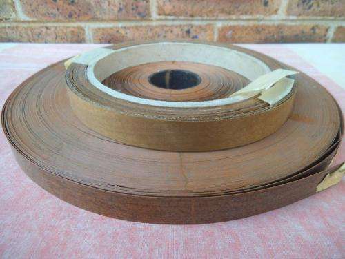 BURMA TEAK EDGING TAPE 22mm WIDE