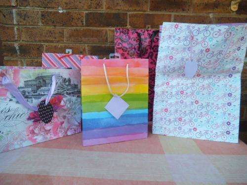 LOT OF LARGE GIFT BAGS