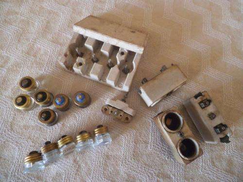 PORCELAIN CONNECTORS, FUSE HOLDERS & FUSES