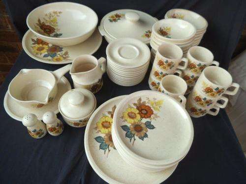 VICTORIAN MAJOLICA DINNER SERVICE