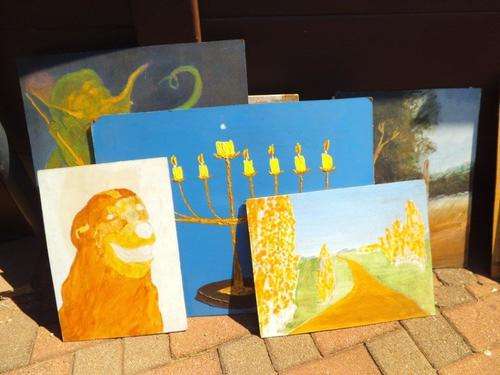 UNFINISHED ARTWORK BY THE LATE SA ARTIST C GITTENS