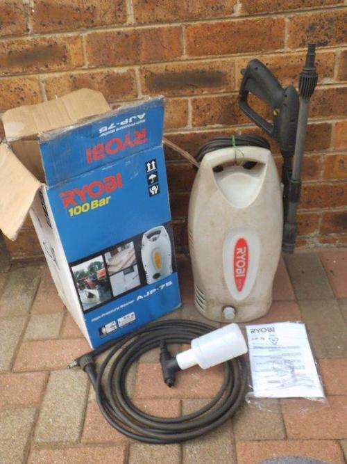 RYOBI AJP-75 HIGH PRESSURE WASHER