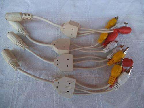 VIDEO, AUDIO & POWER SECURITY CAMERA CABLE CONNECTORS