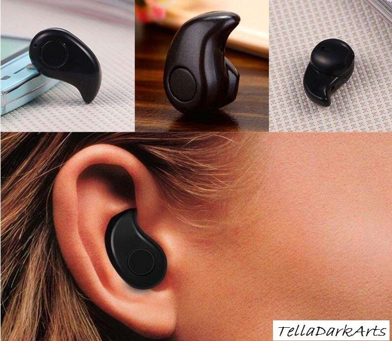 Mini Invisible Wireless Bluetooth Earphone S530-BLUE