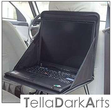 Laptop Tray - Car Back Seat Travel Tray / Storage Bag