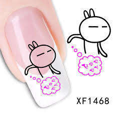 WATER TRANSFER NAIL STICKERS