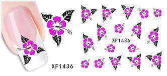 WATER TRANSFER NAIL STICKERS