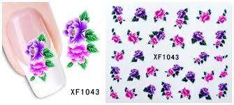 WATER TRANSFER NAIL STICKERS