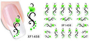 WATER TRANSFER NAIL STICKERS