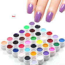 8ML X 36 PCS UV GEL POTS CAN USED FOR ART TO