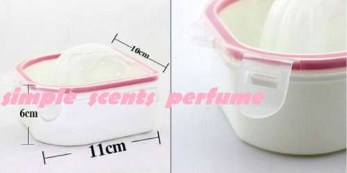 DOUBLE SOAK OFF BOWL-PINK/WHITE