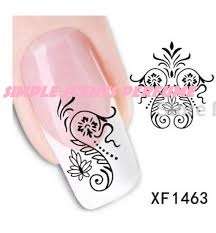 WATER TRANSFER NAIL STICKER