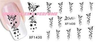 WATER TRANSFER NAIL STICKER