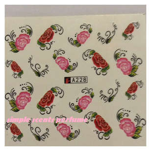 WATER TRANSFER NAIL STICKER