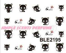 WATER TRANSFER NAIL ART STICKER