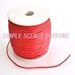 2MM WAX CORD -RED-SOLD PER 1 METER