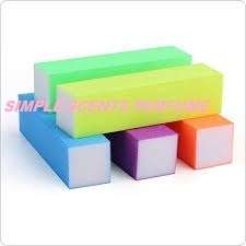 5 PC S BLOCK BUFFER-ASSORTED COLORS
