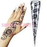 Black Color Instant henna Temporary Tattoo Ink Body Art Herbal