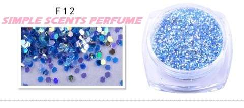 LASER GLITTER NAIL  ART