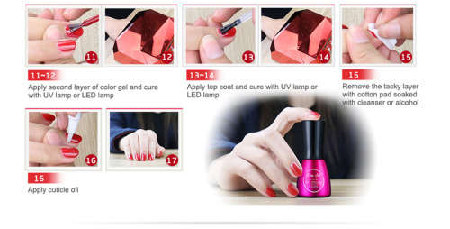 7ML UV/LED NAIL POLISH GEL-
