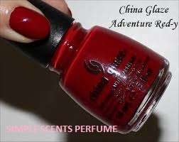 14 ML CHINA GLAZE - ADVENTURE RED-Y