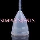 Reusable Lady Silicone Menstrual Cup Period Soft Medical Diva Cups SIZE - L
