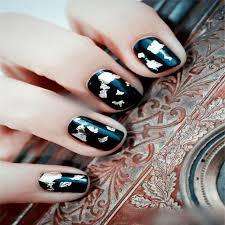 Nail Art  Silver Palette Flake Foil Chip Acrylic UV Gel Tips Decor