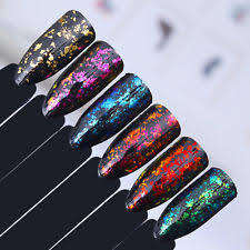 2 g Chameleon Duochrome Flakes Chrome Nail art foil Shifting Flakie