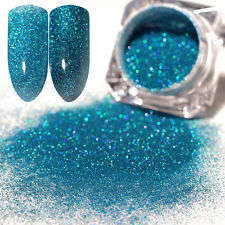 2g Holographic Holo Powder Nail Glitter Rainbow Pigments Decor