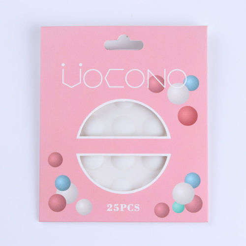 1 Sheet  Nail Color 25  Button UV Gel Polish Color Display Silicone Color