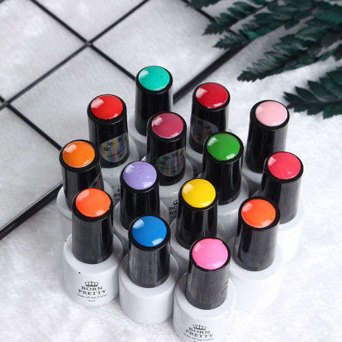 1 Sheet  Nail Color 25  Button UV Gel Polish Color Display Silicone Color