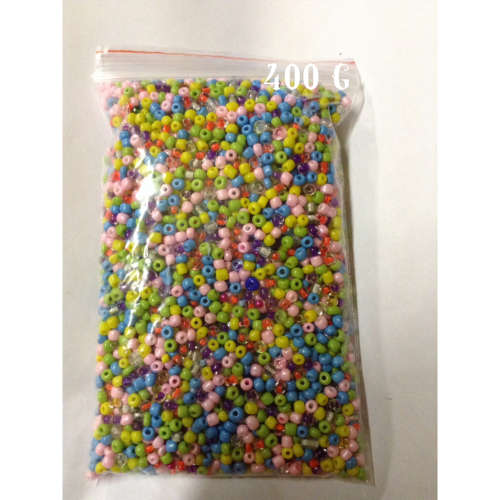 MIX 6MM  SEED BEADS-400G PACK