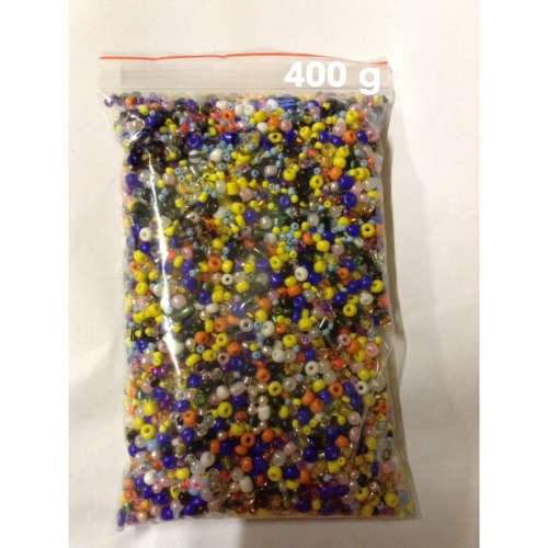 400 G SEED BEADS MIX 6MM