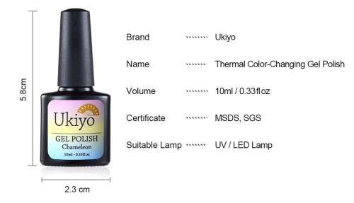 Ukiyo - 10 ML  -Chameleon-Color-Change-Gel-Polish