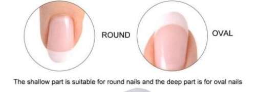 Nail french dipping  Disposable Tray - 2 pc s pack