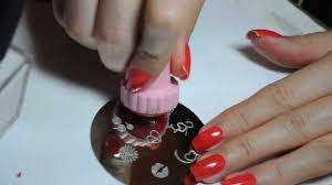 NAIL ART STAMPER-PINK