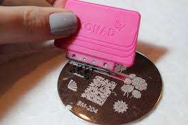 NAIL ART STAMPER-PINK
